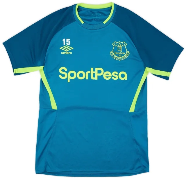 2019-20 Everton Player Issue Umbro Training Shirt #15 - 5/10 - (S)