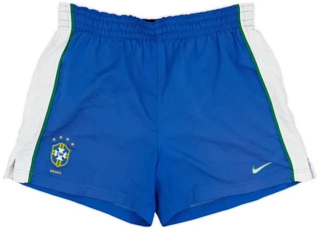 Nike 1998-00 Brazil Home Shorts - 6/10 - (L)