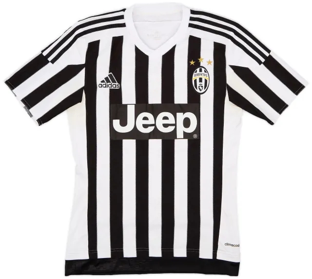 adidas 2015-16 Juventus Home Shirt - 4/10 - (XS)