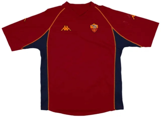 2002-03 Roma Kappa Training Shirt - 6/10 - (XL)