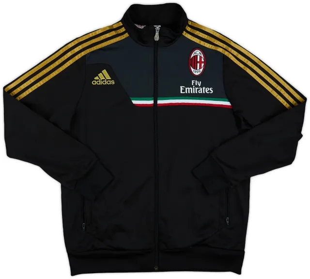 2013-14 AC Milan adidas Track Jacket - 7/10 - (XL.Boys)