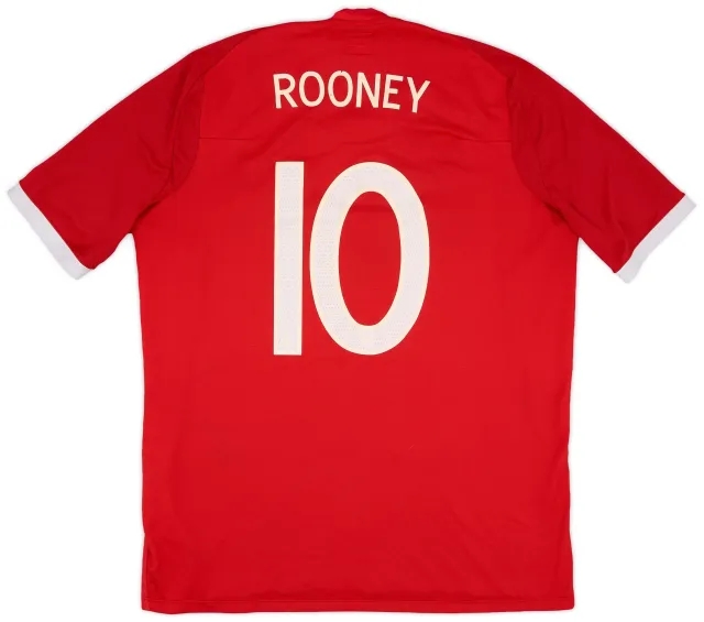 Umbro 2010-11 England Away Shirt Rooney #10 - 5/10 - (XL)