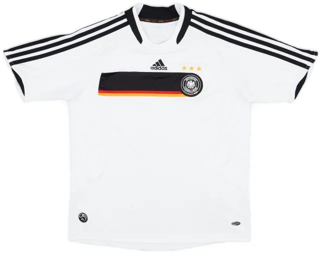 adidas 2008-09 Germany Home Shirt - 8/10 - (S.Boys)