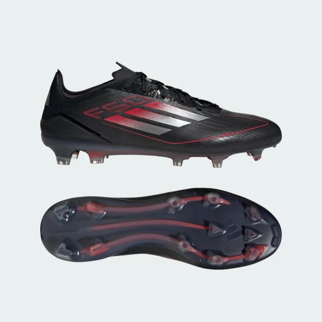 Adidas F50 Pro Fg Stealth Victory - Core Black/Iron Metal/Lucid Red - ['Black']