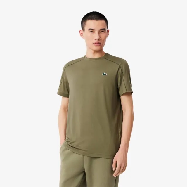 Lacoste Ultra Dry Stretch Sport T-shirt - Khaki Green