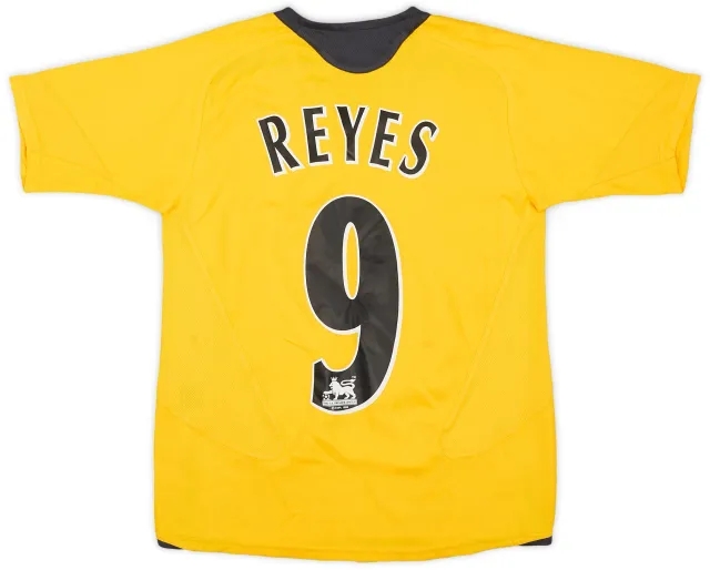 Nike 2005-06 Arsenal Away Shirt Reyes #9 - 5/10 - (S.Boys)