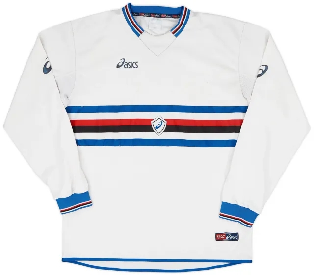 2003-04 Sampdoria Asics Training L/S Shirt #5 - 6/10 - (XL)