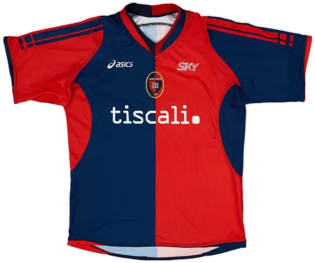 Asics 2006-07 Cagliari Home Shirt - 5/10 - (XL)