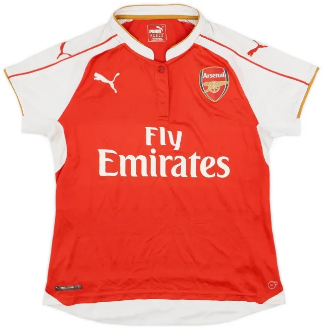 Puma 2015-16 Arsenal Home Shirt - 6/10 - (Women's L)