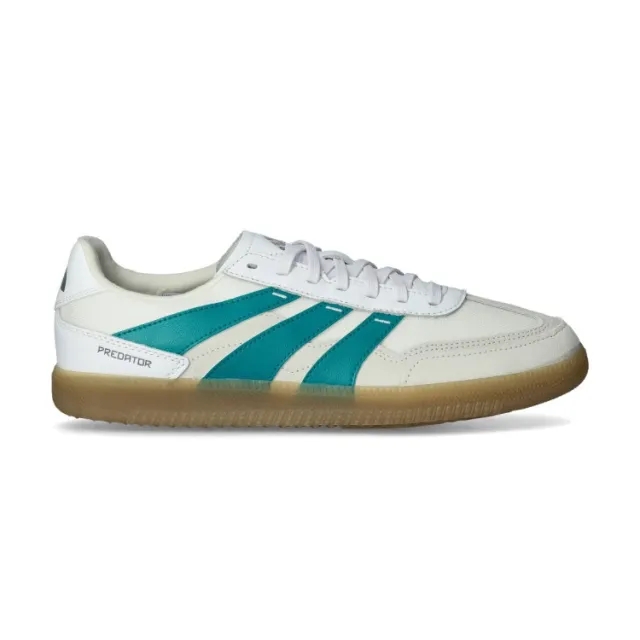 Adidas Predator Freestyle In - Footwear White/Green/Grey - ['White']