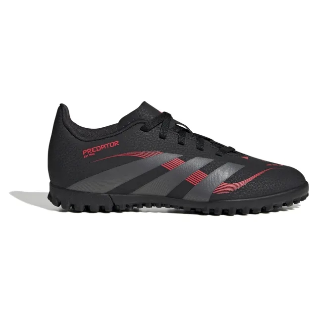 Adidas Predator Club Tf Stealth Victory - Core Black/Grey Four/Lucid Red Kids - ['Black']