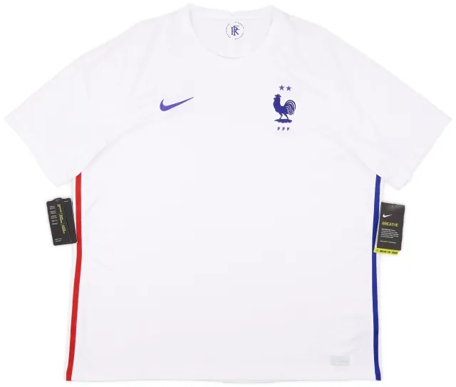Nike 2020-21 France Away Shirt Mbappe #10 (XXL)