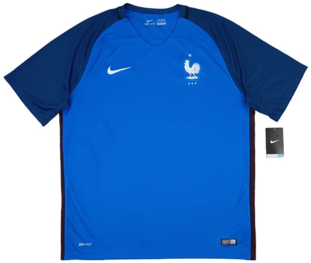 Nike 2016-17 France Home Shirt Mbappe #20 (XL)