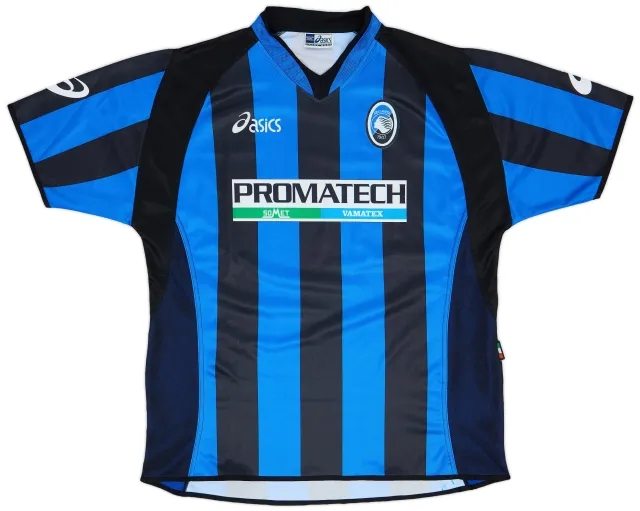 Asics 2004-05 Atalanta Home Shirt - 9/10 - (XL)
