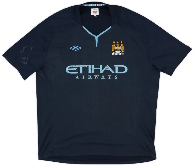 Umbro 2010-12 Manchester City Away Shirt - 4/10 - (XXL)