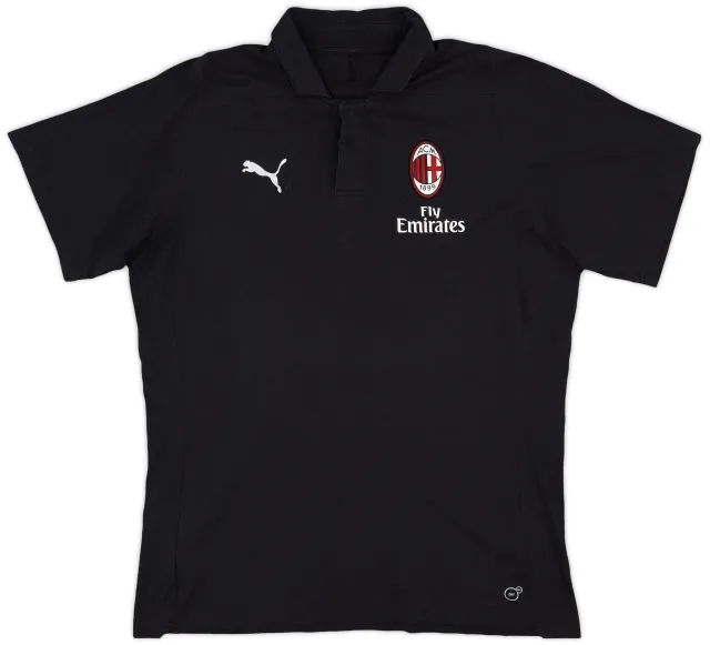 2018-19 AC Milan Puma Polo Shirt - 6/10 - (XL)