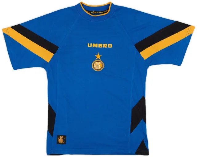 1996-97 Inter Milan Umbro Training Shirt - 8/10 - (S)