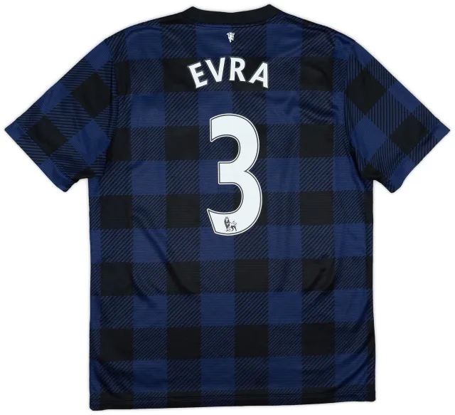 Nike 2013-14 Manchester United Away Shirt Evra #3 - 7/10 - (L)