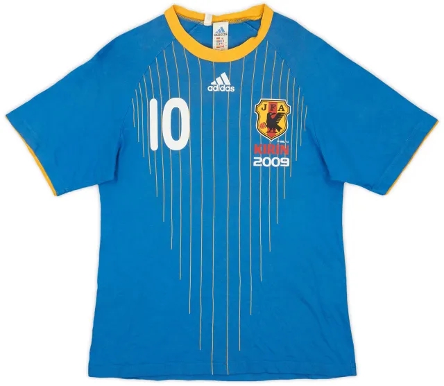 2008-09 Japan adidas Cotton Tee #10 - 6/10 - (S)