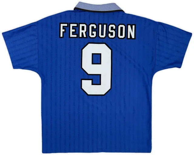 Umbro 1995-97 Everton Home Shirt Ferguson #9 - 6/10 - (L)