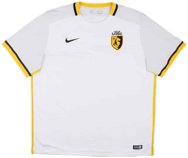 Nike 2015-16 Lille Away Shirt - 5/10 - (XXL)