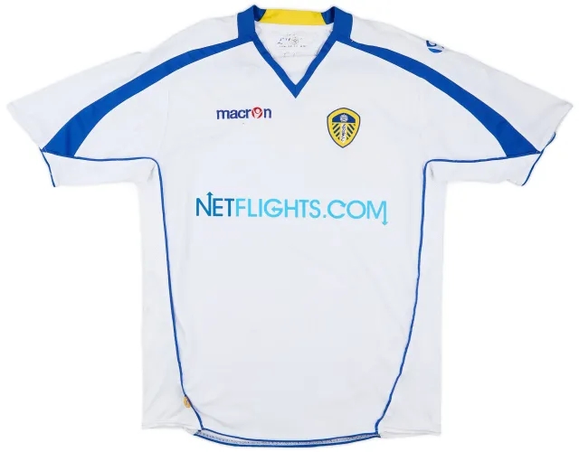 Macron 2008-09 Leeds United Home Shirt - 5/10 - (XL)