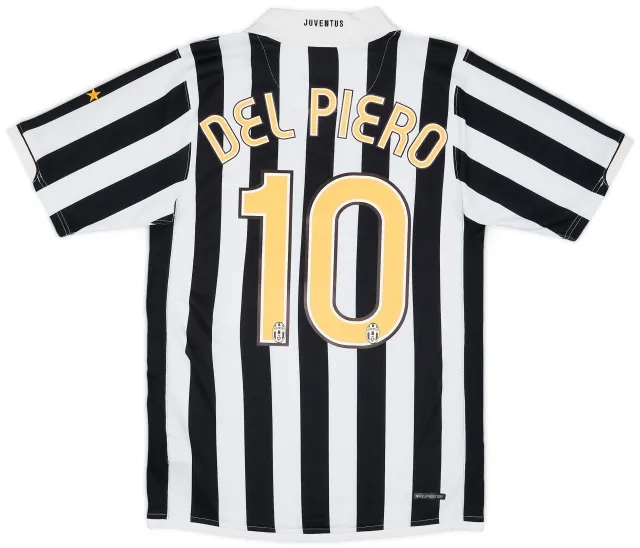 Nike 2006-07 Juventus Home Shirt Del Piero #10 (S)