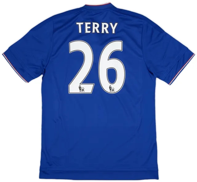 adidas 2015-16 Chelsea Home Shirt Terry #26 (M)