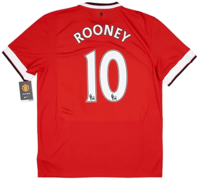Nike 2014-15 Manchester United Home Shirt Rooney #10 (L)