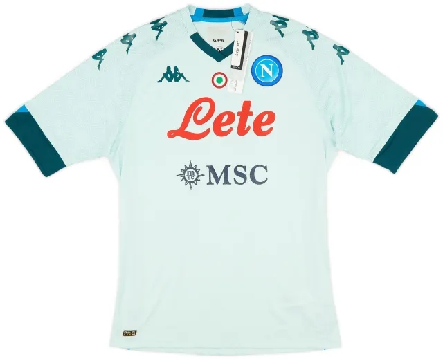 Kappa 2020-21 Napoli Player Issue Away Shirt (XXL)