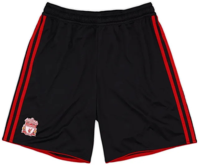 adidas 2010-11 Liverpool Away Shorts - 8/10 - (L)
