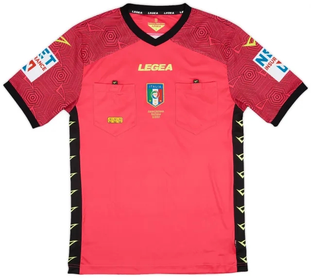 2022-23 Italy Legea Referee Shirt - 9/10 - (L)