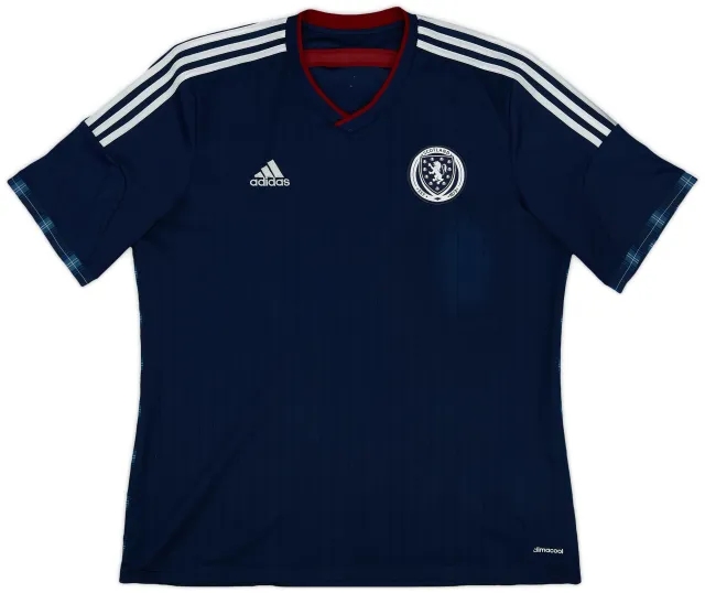 adidas 2014-15 Scotland Home Shirt - 6/10 - (XL)