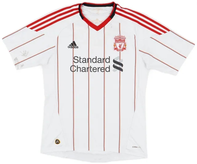 adidas 2010-11 Liverpool Away Shirt - 4/10 - (M)