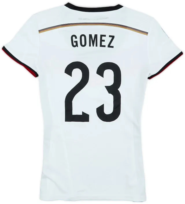 adidas 2014-15 Germany Home Shirt Gomez #23 - 9/10 - (Women's XS)