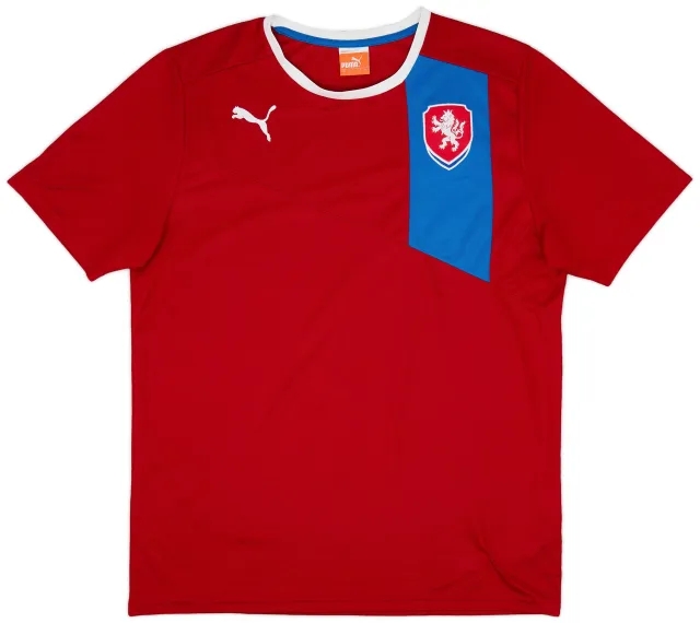 Puma 2012-13 Czech Republic Home Shirt - 9/10 - (L)