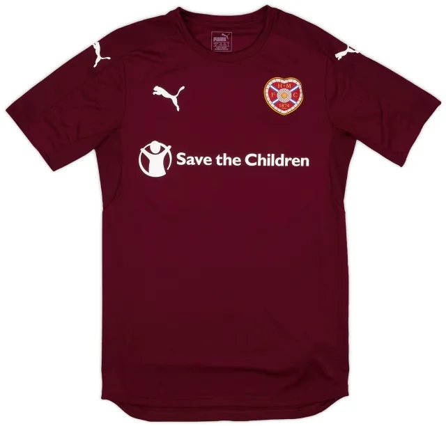 Puma 2016-17 Hearts Home Shirt #20 - 8/10 - (S)