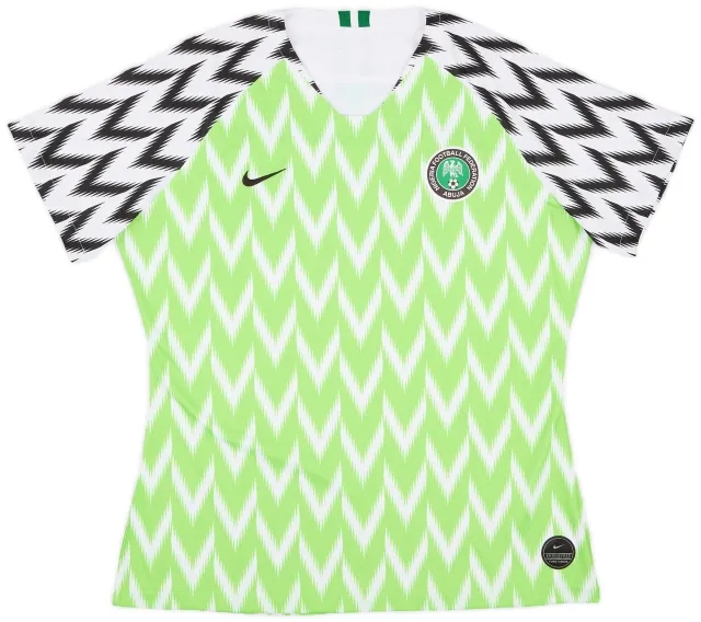 Nike 2018-19 Nigeria Home Shirt - 8/10 - (Women's XL)