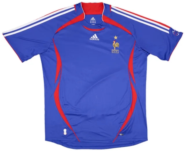 adidas 2006-07 France Home Shirt - 5/10 - (XL)