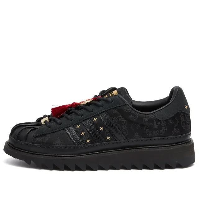 adidas x CLOT Superstar Lunar New Year - Black, Black