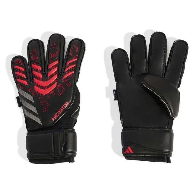Adidas Goalkeeper Gloves Predator Match Fingersave Stealth Victory - ['Black']