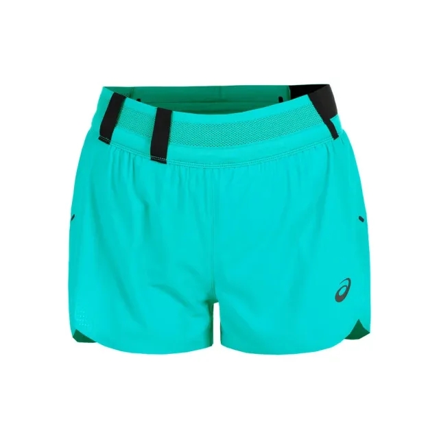 ASICS Metarun Split Running Shorts Women - Turquoise