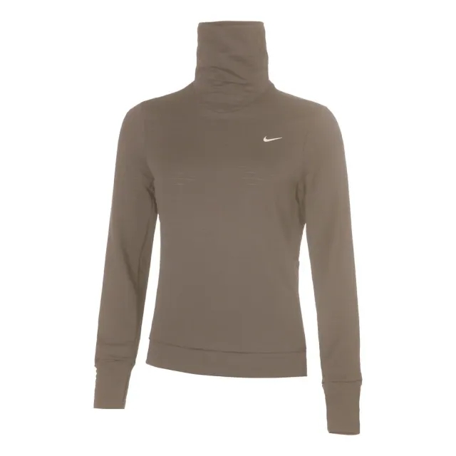 Nike Swift Therma-Fit Running Shirt Women - Brown