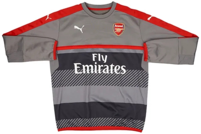 2016-17 Arsenal Puma Sweat Top - 8/10 - (L)