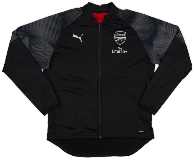 2018-19 Arsenal Puma Track Jacket - 8/10 - (L)