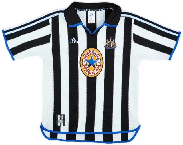 adidas 1999-00 Newcastle Home Shirt - 5/10 - (Y)