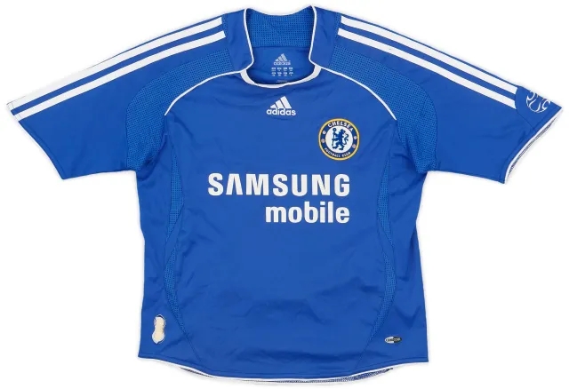 adidas 2006-08 Chelsea Home Shirt - 7/10 - (L.Boys)