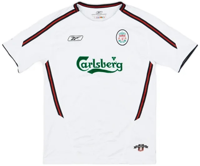 Reebok 2003-04 Liverpool Away Shirt - 8/10 - (L.Boys)