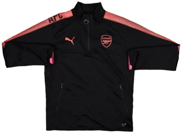 2017-18 Arsenal Puma 1/4 Zip Drill Top - 8/10 - (M)