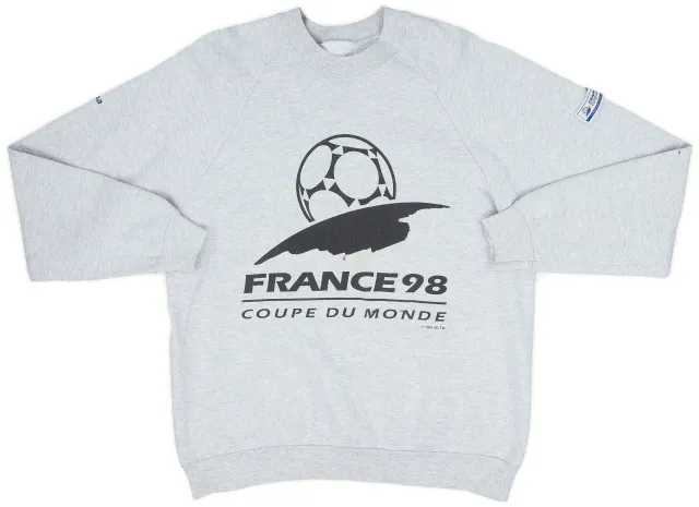 1998 France adidas 'Coupe du Monde' Sweat Top - 6/10 - (L)